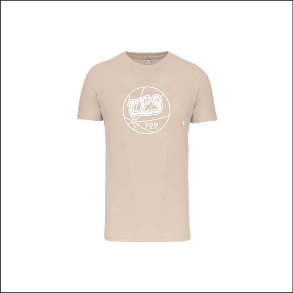 Logo T-paita, beige